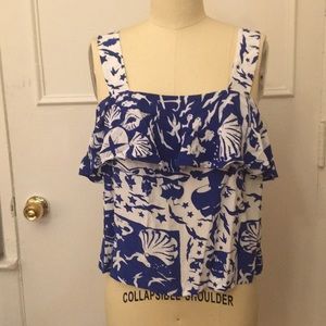 Wide strap silky tank